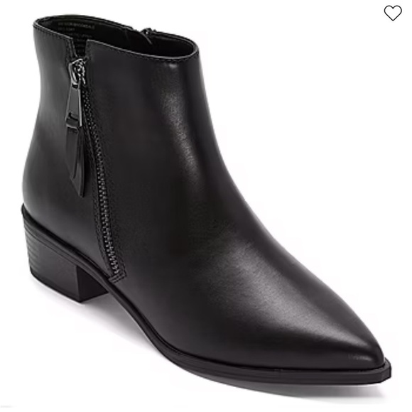 Worthington Women’s Brookdale Block Chunky Heel Ankle Booties Size 8.5 NWT - Picture 1 of 8